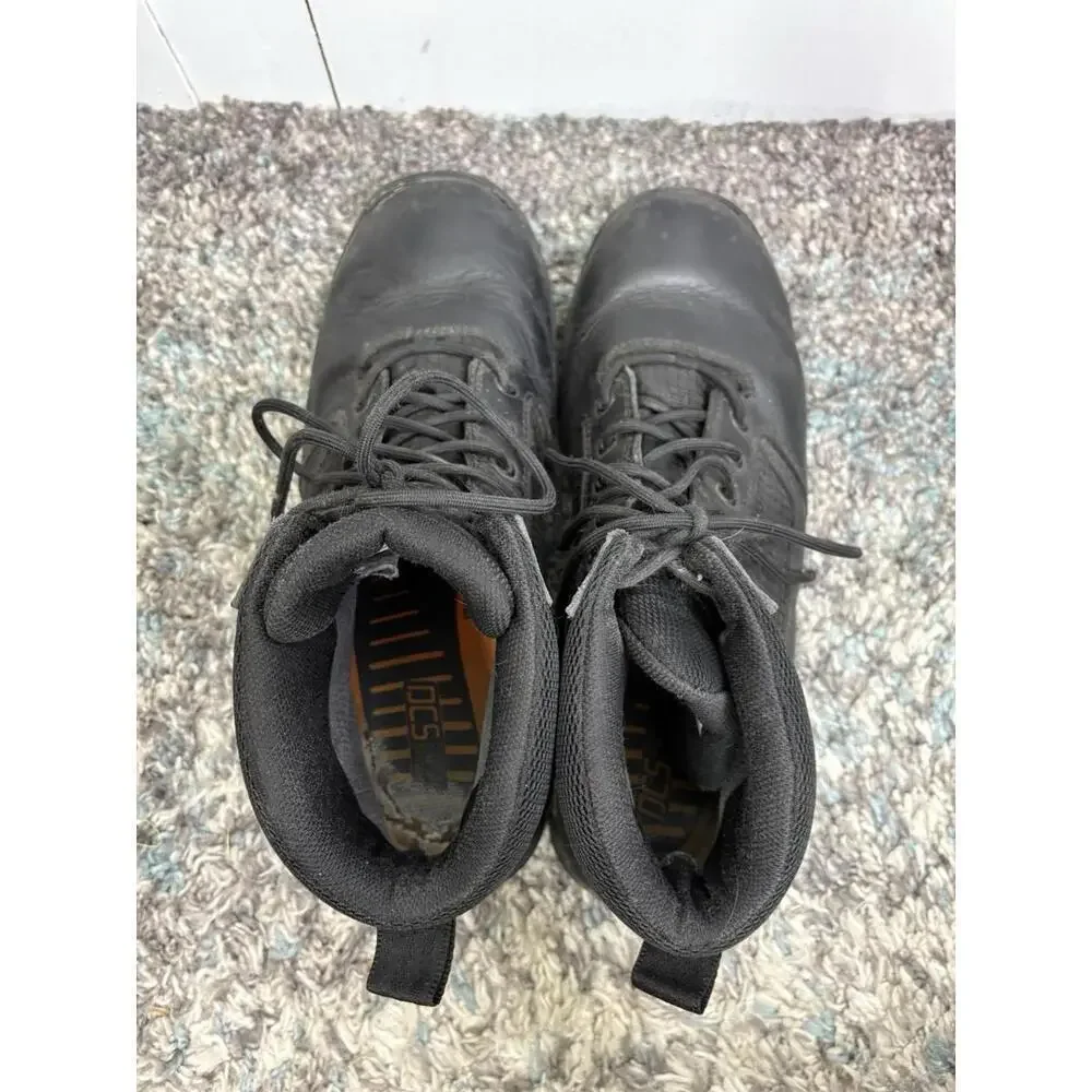 Danner Boots Mens 12 Lookout 5.5 Dry Black Leather Tactical Waterproof Duty